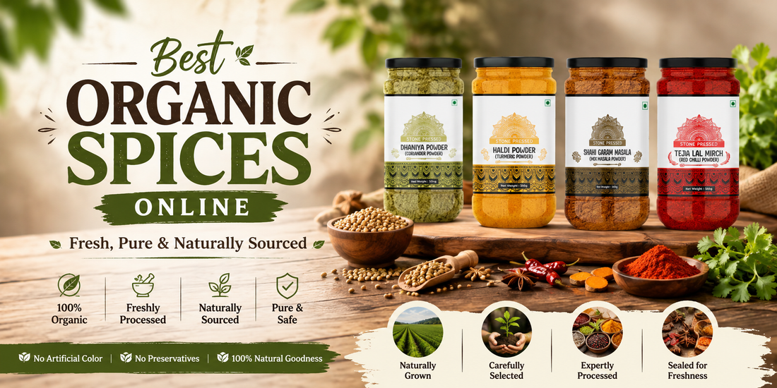 Best Organic Spices Online: Fresh, Pure & Naturally Sourced