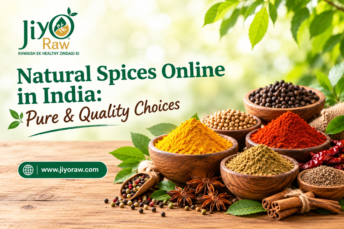 Natural Spices Online in India: Pure & Quality Choices