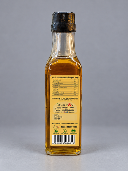 BLACK SESAME  OIL
