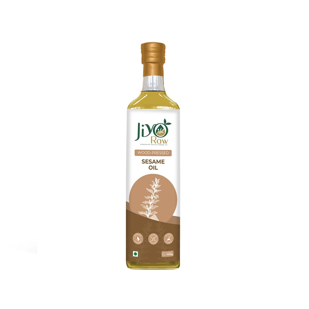 WOODEN COLD-PRESSED SESAME OIL