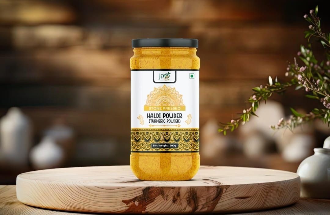 Jiyo Raw Haldi Powder (Turmeric)