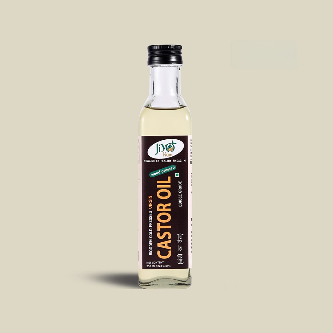 WOODEN COLD-PRESSED CASTOR OIL